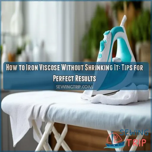 how to iron viscose without shrinking it