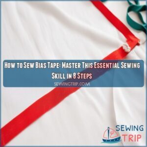 how to sew bias tape