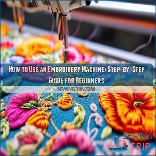 how to use an embroidery machine