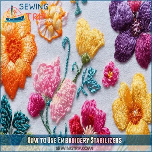 How to Use Embroidery Stabilizers