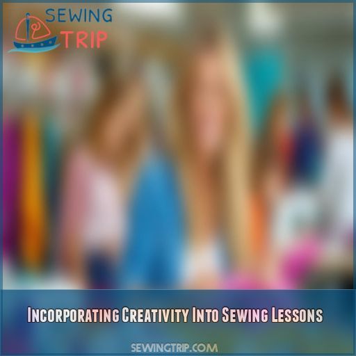 Incorporating Creativity Into Sewing Lessons