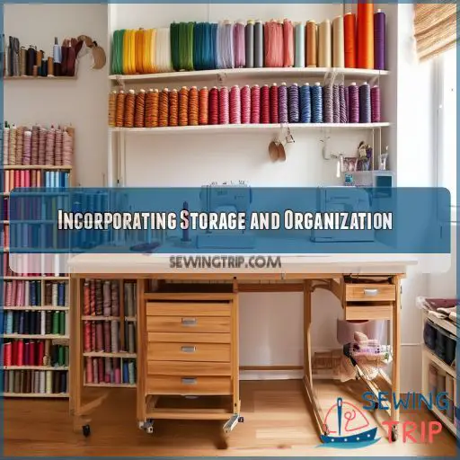 Incorporating Storage and Organization