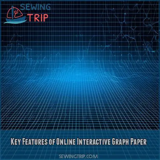 Key Features of Online Interactive Graph Paper