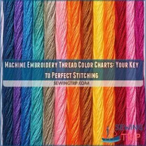 machine embroidery thread color charts