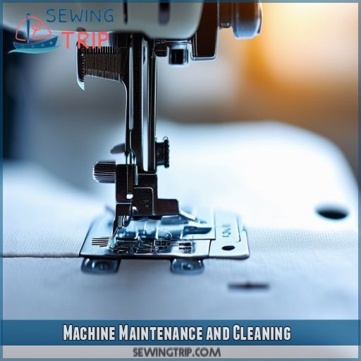 Machine Maintenance and Cleaning