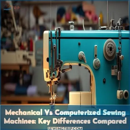 mechanical vs computerized sewing machines what is the difference