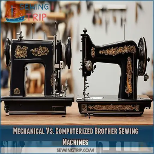 Mechanical Vs. Computerized Brother Sewing Machines