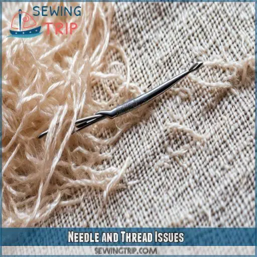 Needle and Thread Issues
