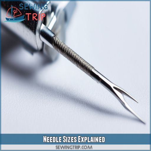 Needle Sizes Explained