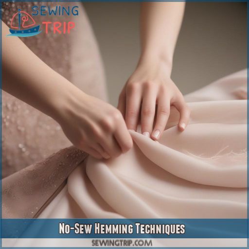 No-Sew Hemming Techniques