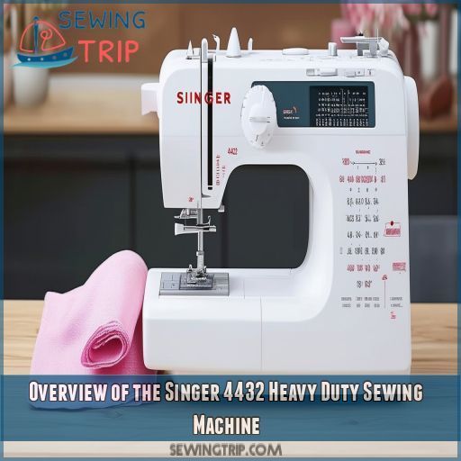 Overview of the Singer 4432 Heavy Duty Sewing Machine