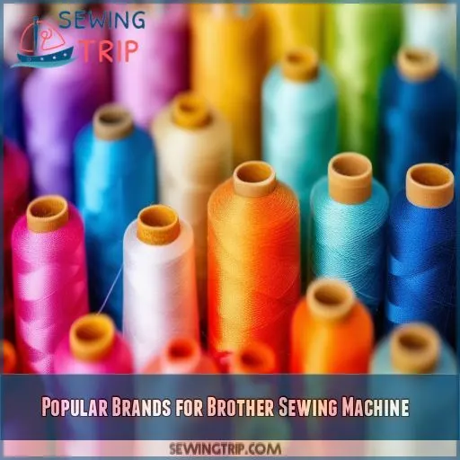 Popular Brands for Brother Sewing Machine