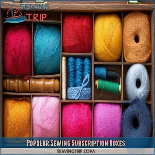 Popular Sewing Subscription Boxes