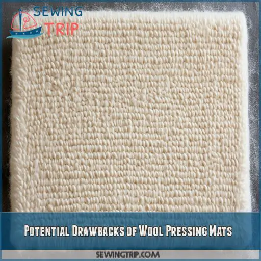 Potential Drawbacks of Wool Pressing Mats
