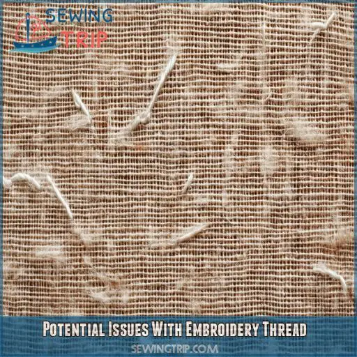 Potential Issues With Embroidery Thread Potential Issues With Embroidery Thread