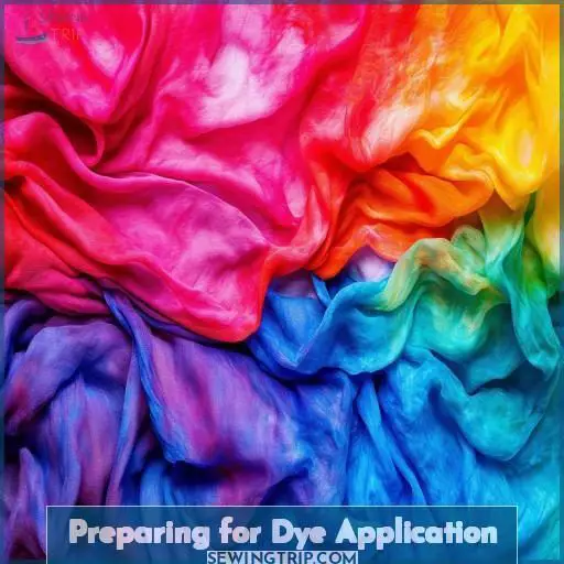Preparing for Dye Application