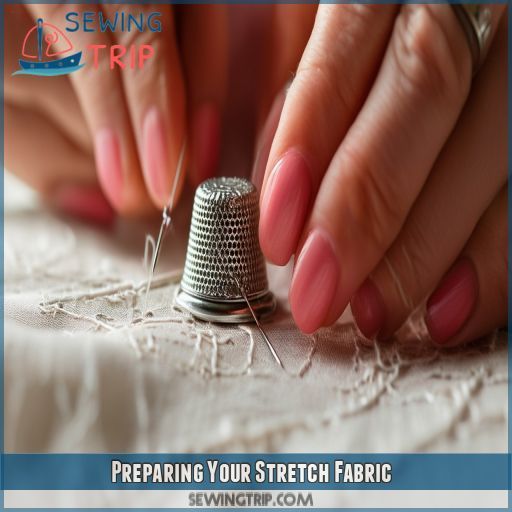 Preparing Your Stretch Fabric