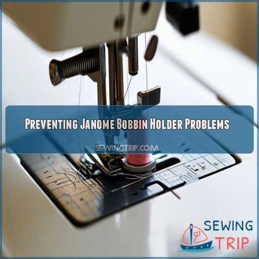 Preventing Janome Bobbin Holder Problems