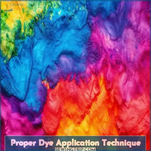 Proper Dye Application Technique