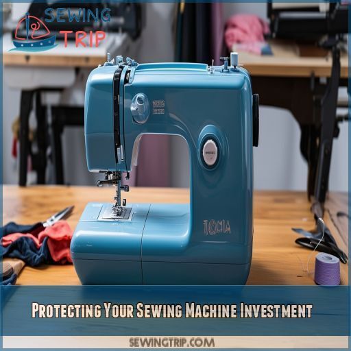 Protecting Your Sewing Machine Investment Protecting Your Sewing Machine Investment