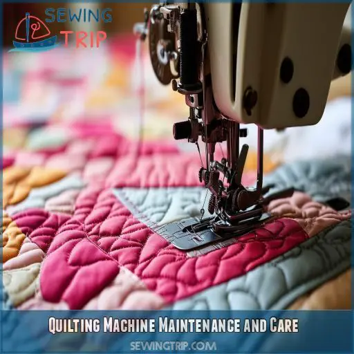 Quilting Machine Maintenance and Care