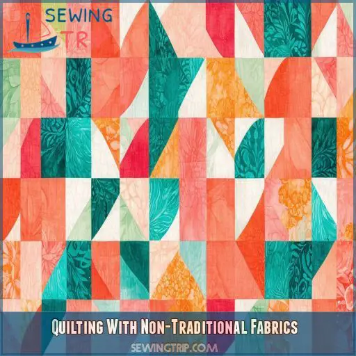 Quilting With Non-Traditional Fabrics