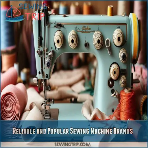 Reliable and Popular Sewing Machine Brands