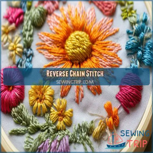 Reverse Chain Stitch