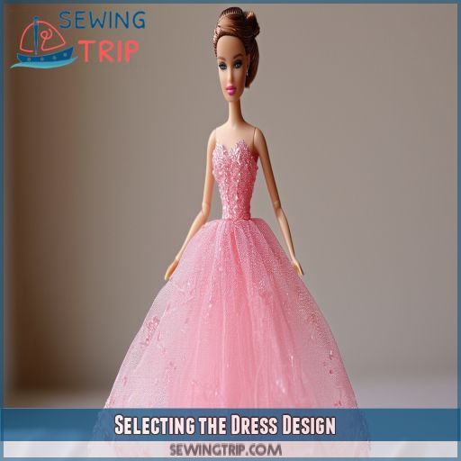 Selecting the Dress Design