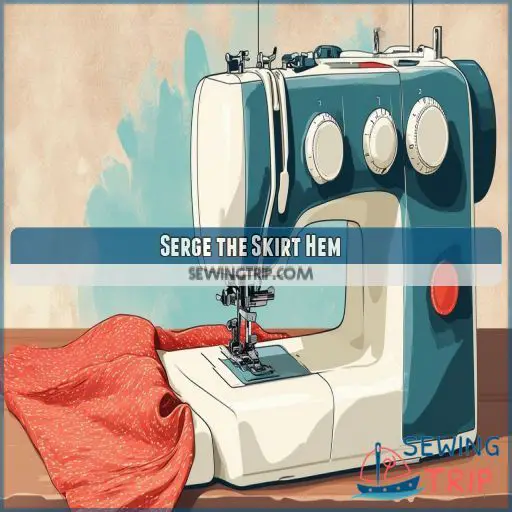 Serge the Skirt Hem