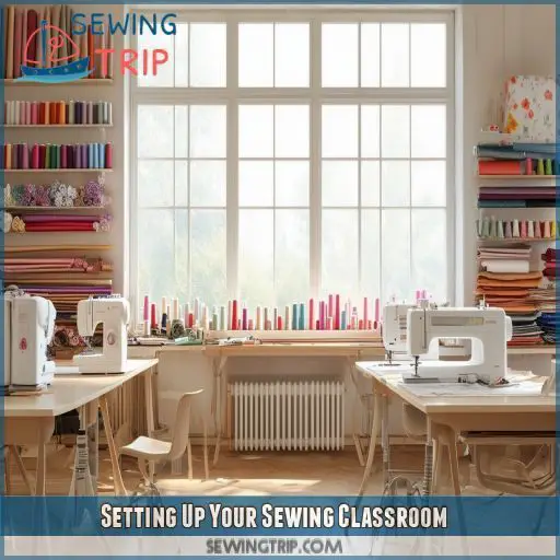 Setting Up Your Sewing Classroom