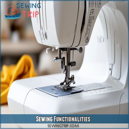 Sewing Functionalities