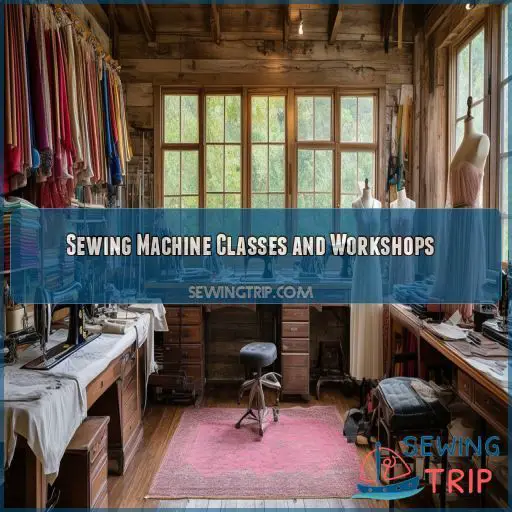Sewing Machine Classes and Workshops