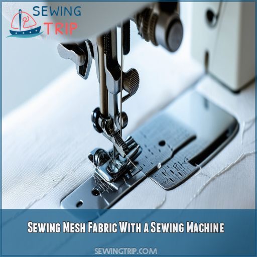 Sewing Mesh Fabric With a Sewing Machine