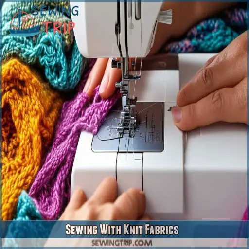 Sewing With Knit Fabrics