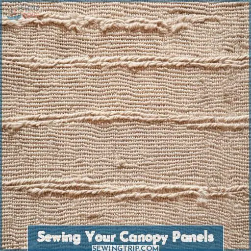 Sewing Your Canopy Panels