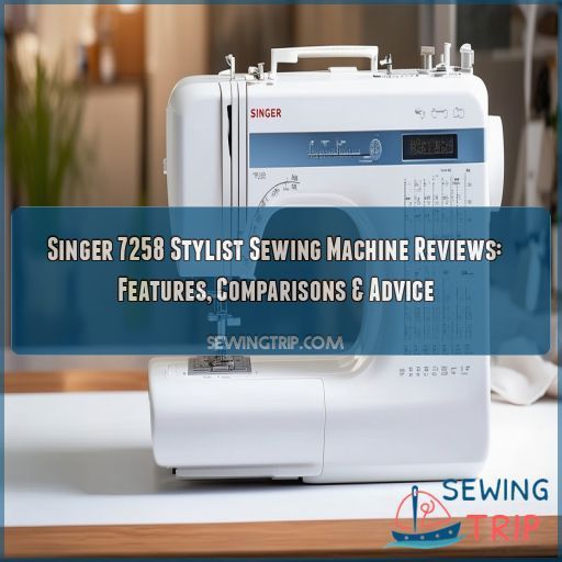 singer 7258 stylist sewing machine reviews