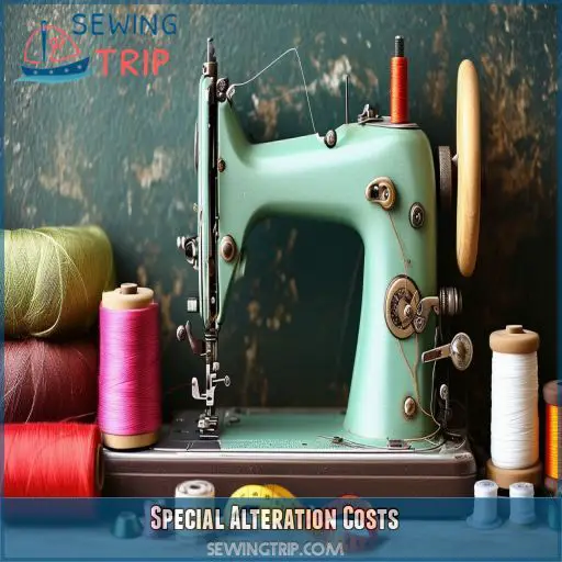 Special Alteration Costs