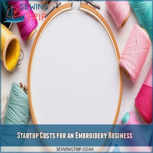 Startup Costs for an Embroidery Business Startup Costs for an Embroidery Business