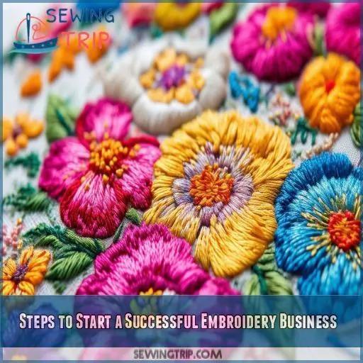 Steps to Start a Successful Embroidery Business
