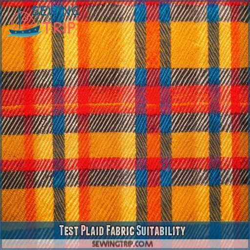 Test Plaid Fabric Suitability Test Plaid Fabric Suitability