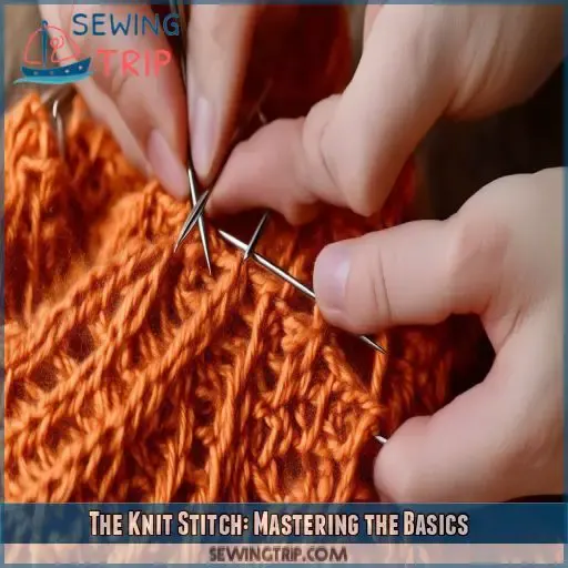 The Knit Stitch: Mastering the Basics