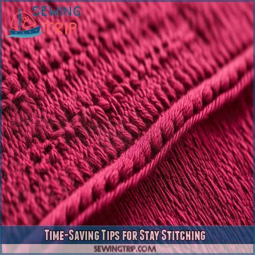 Time-Saving Tips for Stay Stitching