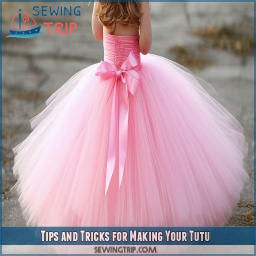 Tips and Tricks for Making Your Tutu