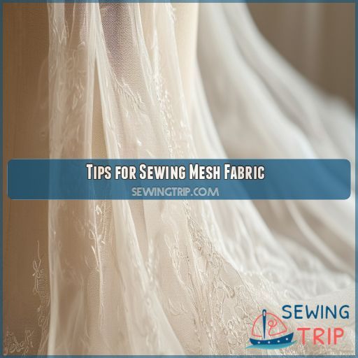 Tips for Sewing Mesh Fabric