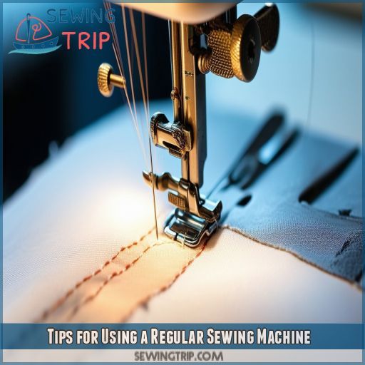 Tips for Using a Regular Sewing Machine