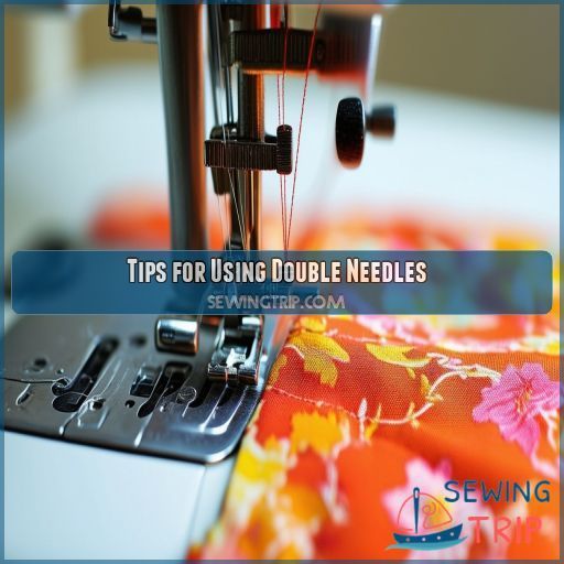 Tips for Using Double Needles