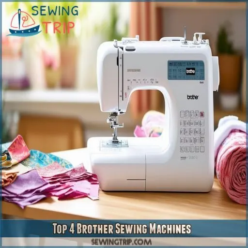 Top 4 Brother Sewing Machines