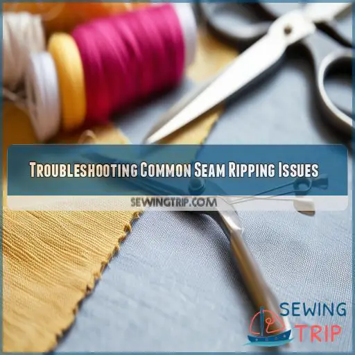 Troubleshooting Common Seam Ripping Issues