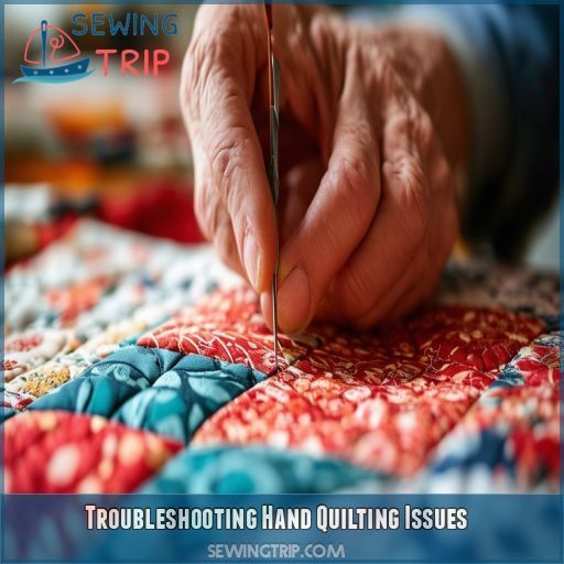 Troubleshooting Hand Quilting Issues